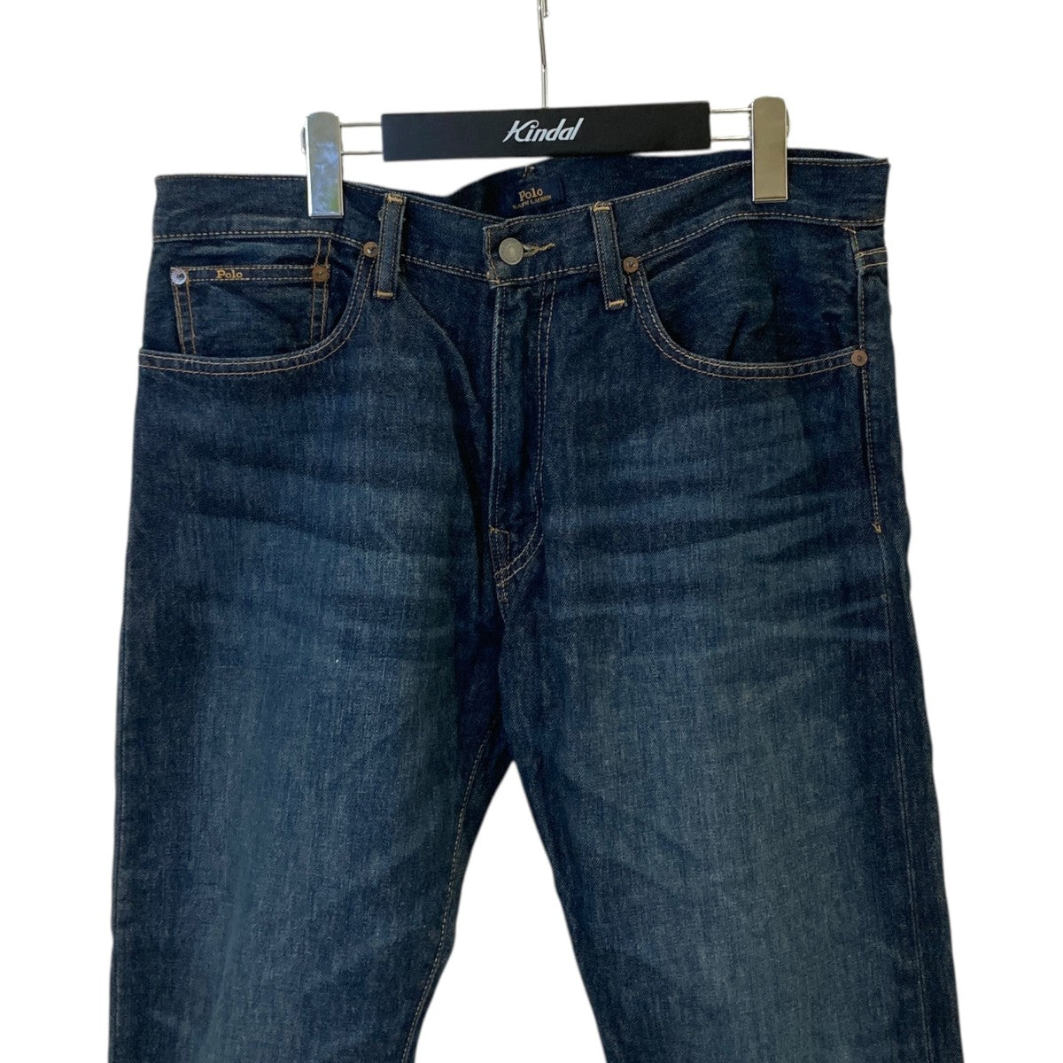 POLO RALPH LAUREN HAMPTON RELAXED STRAIGHTデニムパンツ 古着・中古-2枚目のアイテム画像