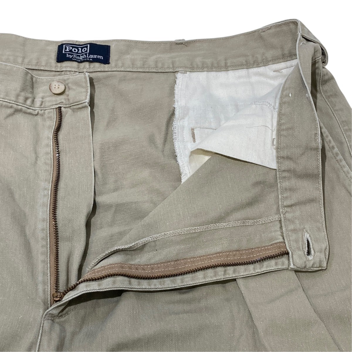 POLO RALPH LAUREN USA製 2タックチノパン 古着・中古-4枚目のアイテム画像