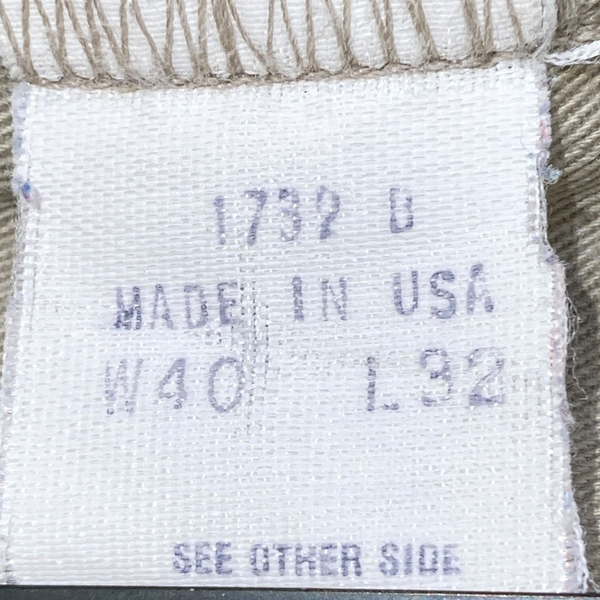 POLO RALPH LAUREN USA製 2タックチノパン 古着・中古-7枚目のアイテム画像