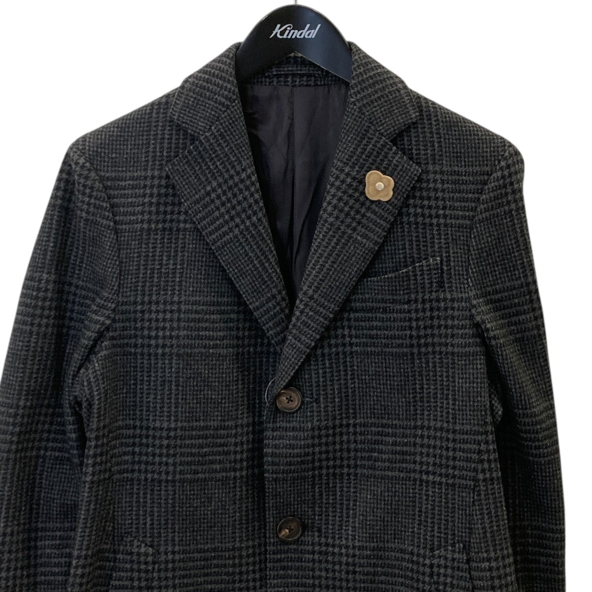 グレンチェックグレンチェックチェスターコートJL23636AQ