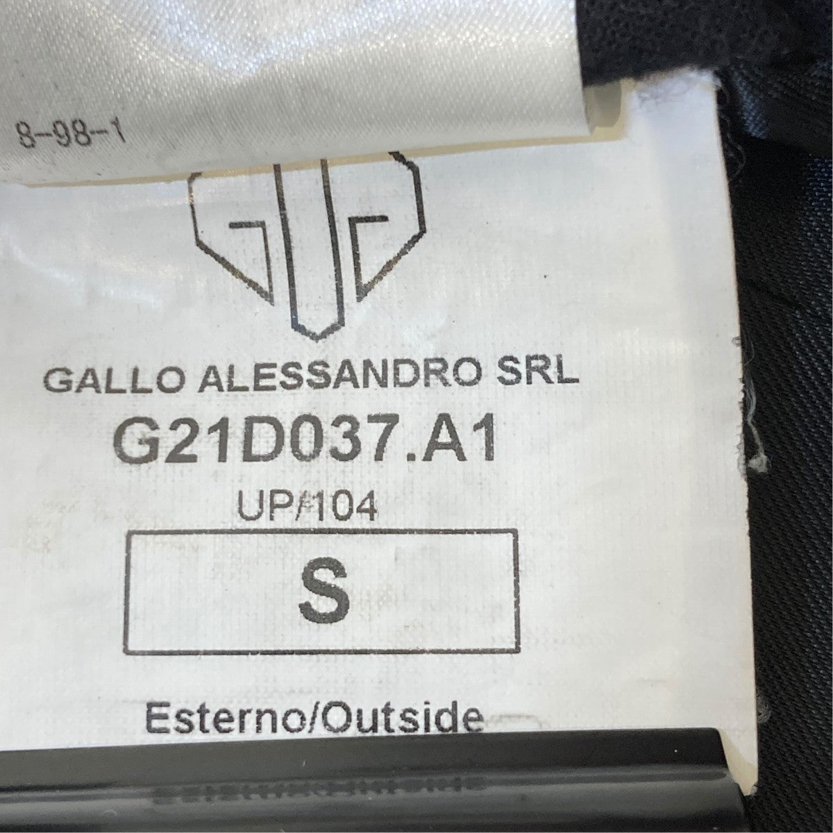 襟編み込みダブルライダースジャケットG21D037.A1
