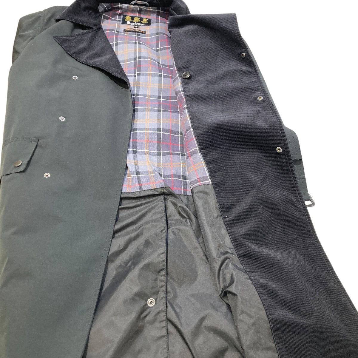 Barbour×Adam et Rope 別注 DESPATCH RIDERS COATコートMCA0727BK11 古着・中古-5枚目のアイテム画像
