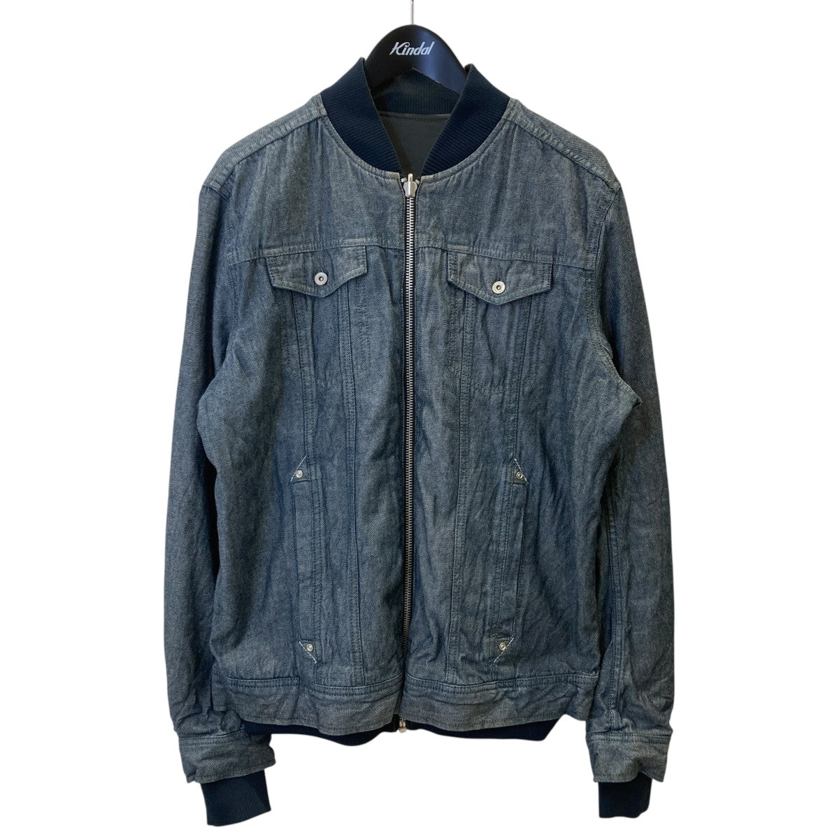 DIESEL デニム トラックジャケットリバーシブルジャケット 古着・中古-3枚目のアイテム画像