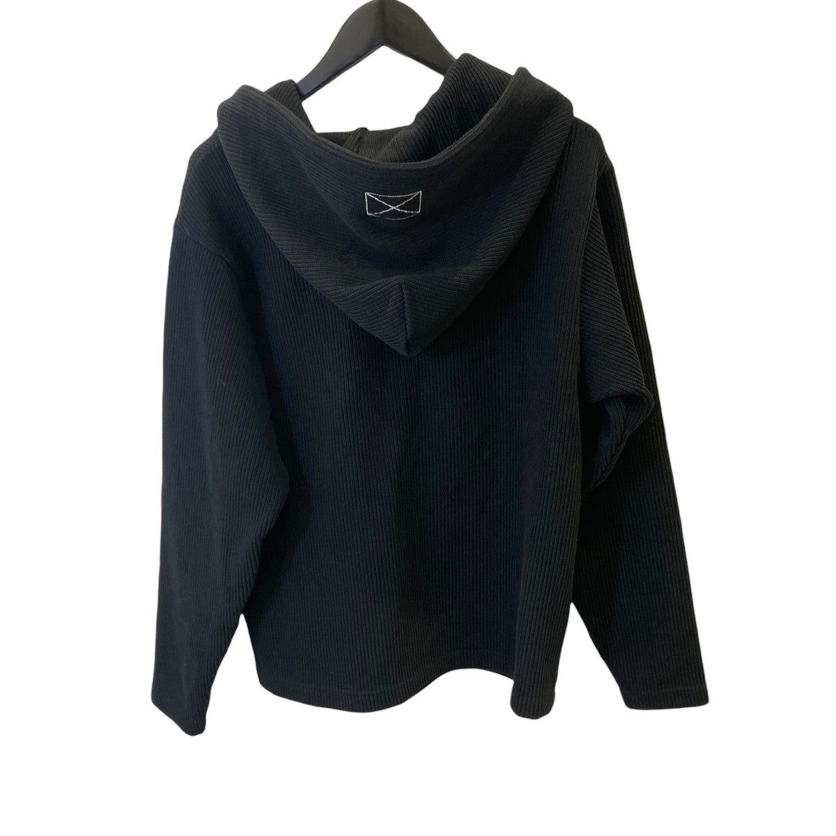 KNIT ZIP HOODYニットパーカーKZH03BK