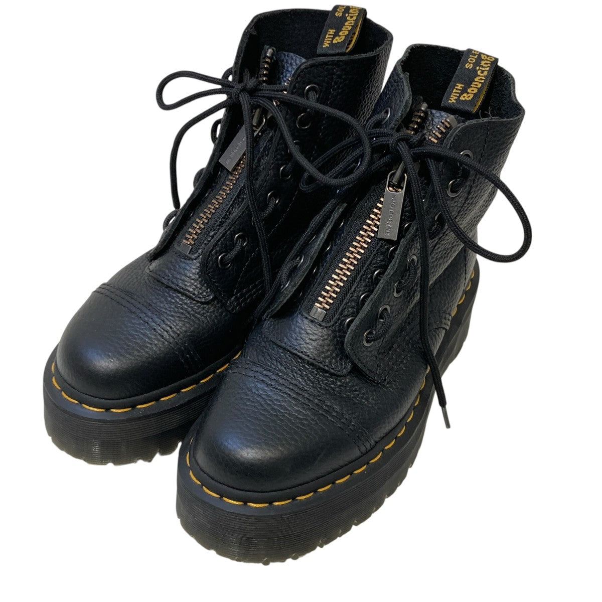 Dr．Martens SINCLAIR フロントジップブーツ 古着・中古-1枚目のアイテム画像