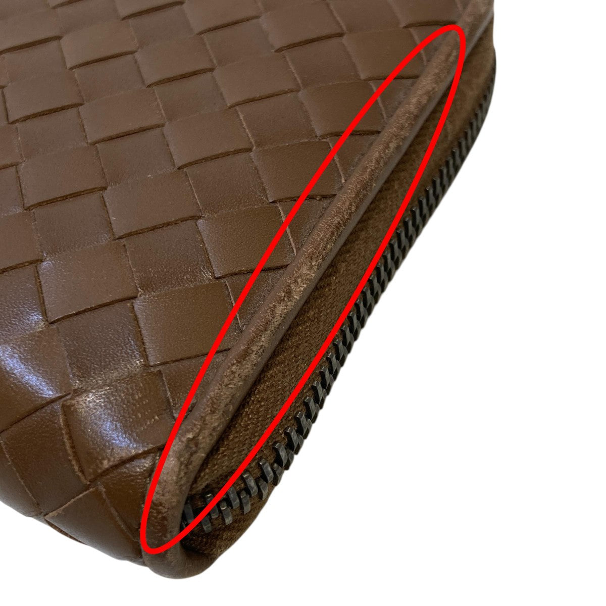 BOTTEGA VENETA イントレチャート長財布 古着・中古-10枚目のアイテム画像