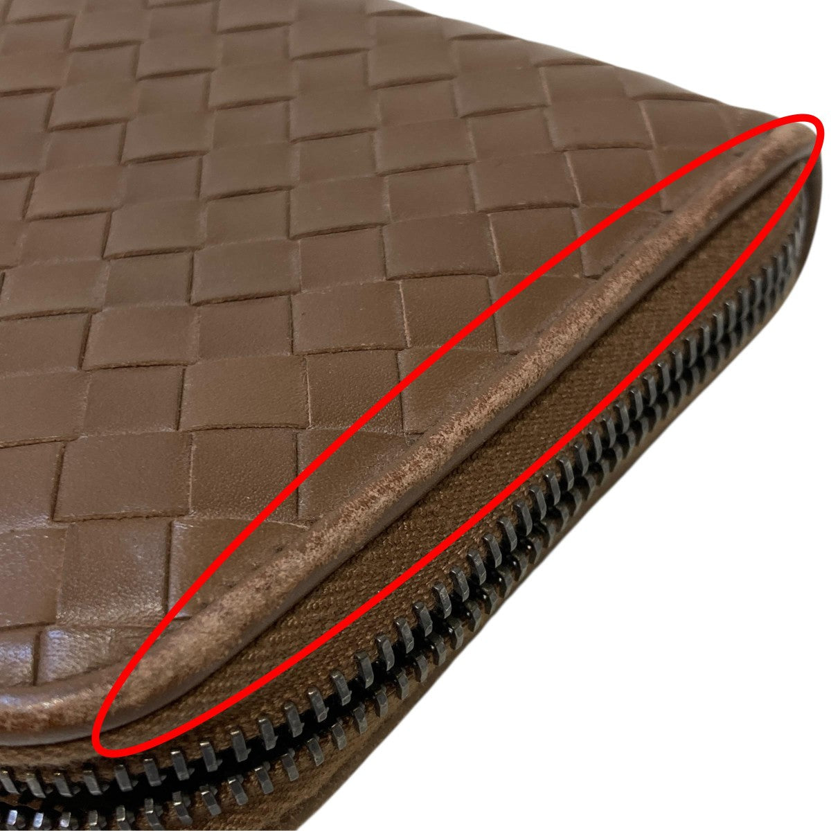BOTTEGA VENETA イントレチャート長財布 古着・中古-9枚目のアイテム画像