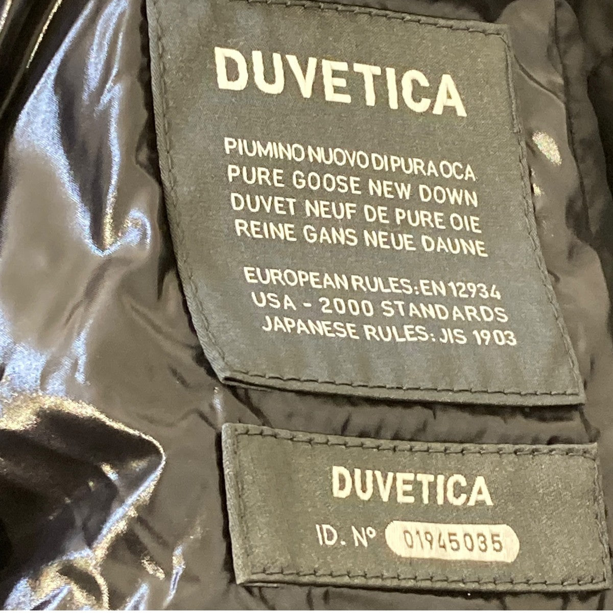 DUVETICA AISLING ノーカラー 切替ダウンジャケット 古着・中古-6枚目のアイテム画像