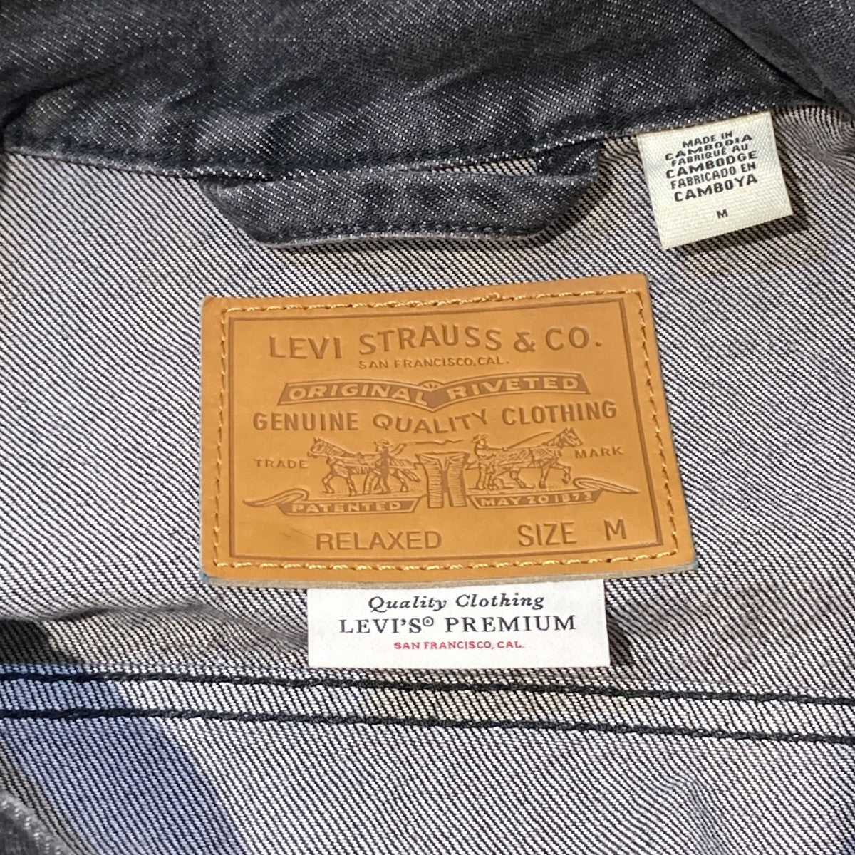 LEVI’S デニムジャケットA3174-0000 古着・中古-4枚目のアイテム画像
