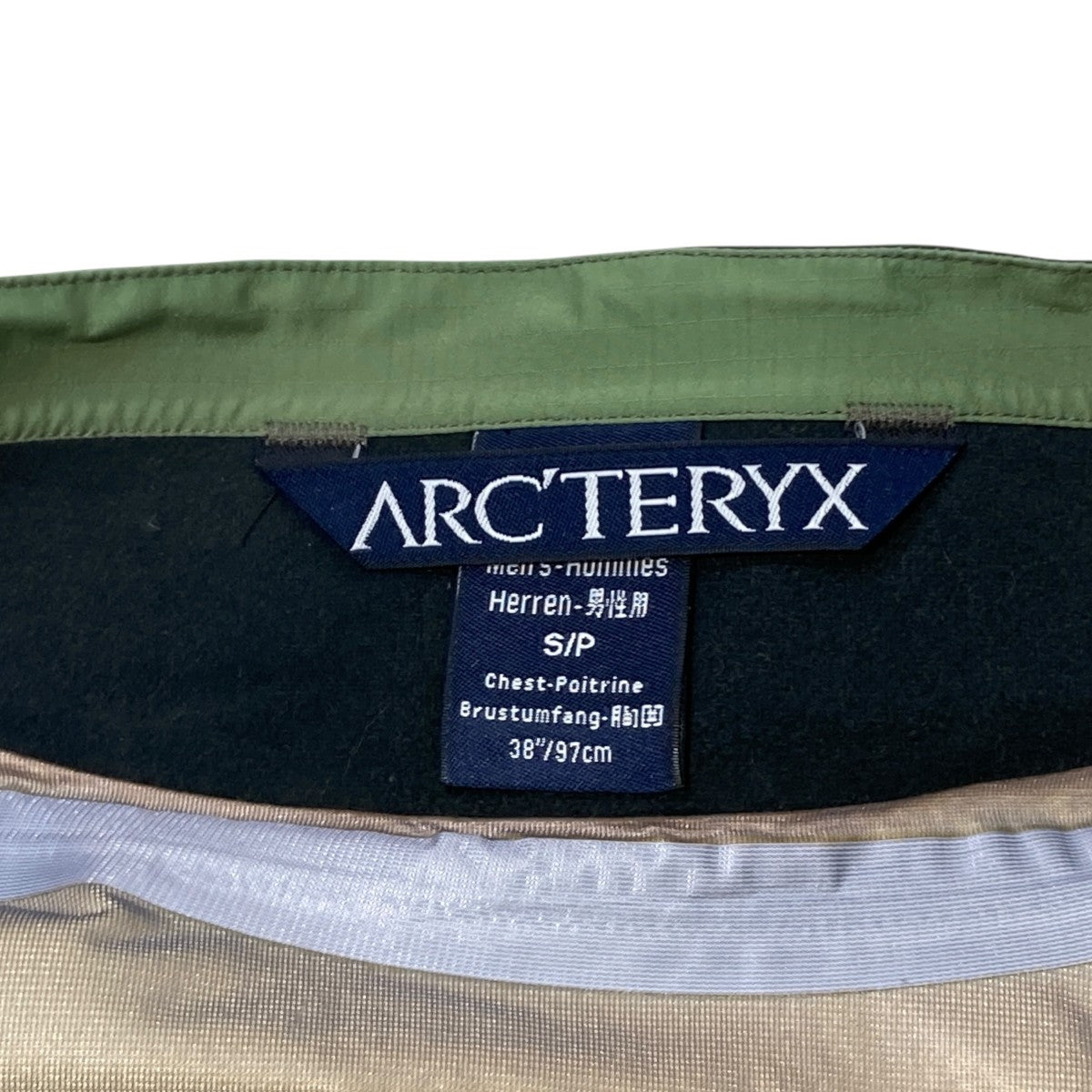 ARC’TERYX カナダ製 GORE-TEX XCRマウンテンパーカー 古着・中古-4枚目のアイテム画像