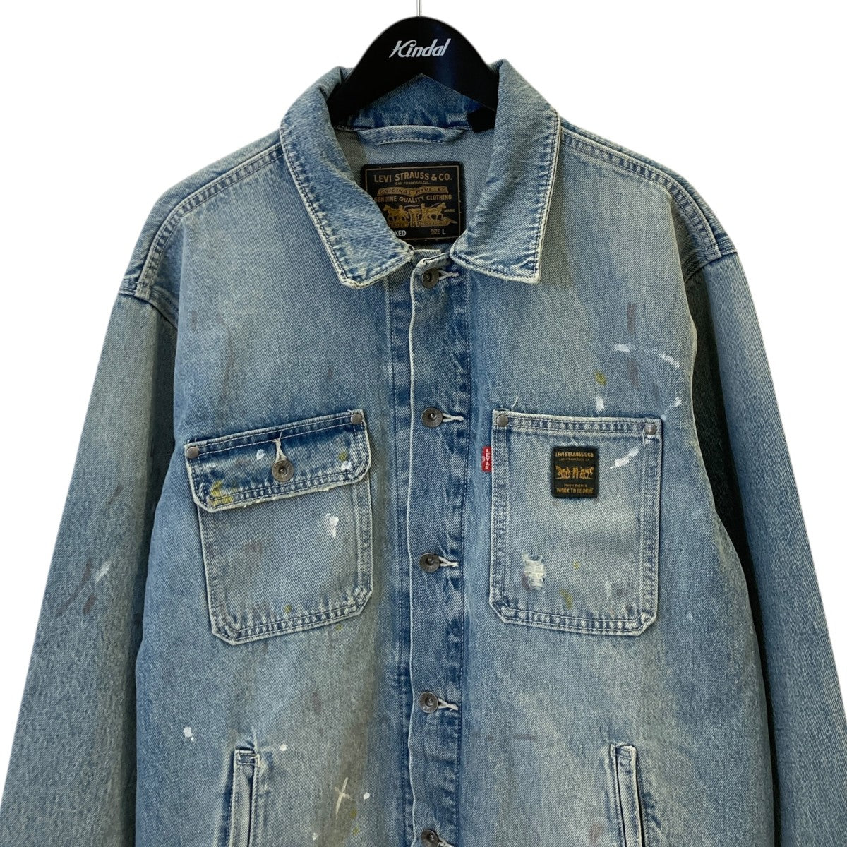 LEVI’S WORKWEAR SUNRISEデニムジャケットA4820-0031 古着・中古-2枚目のアイテム画像