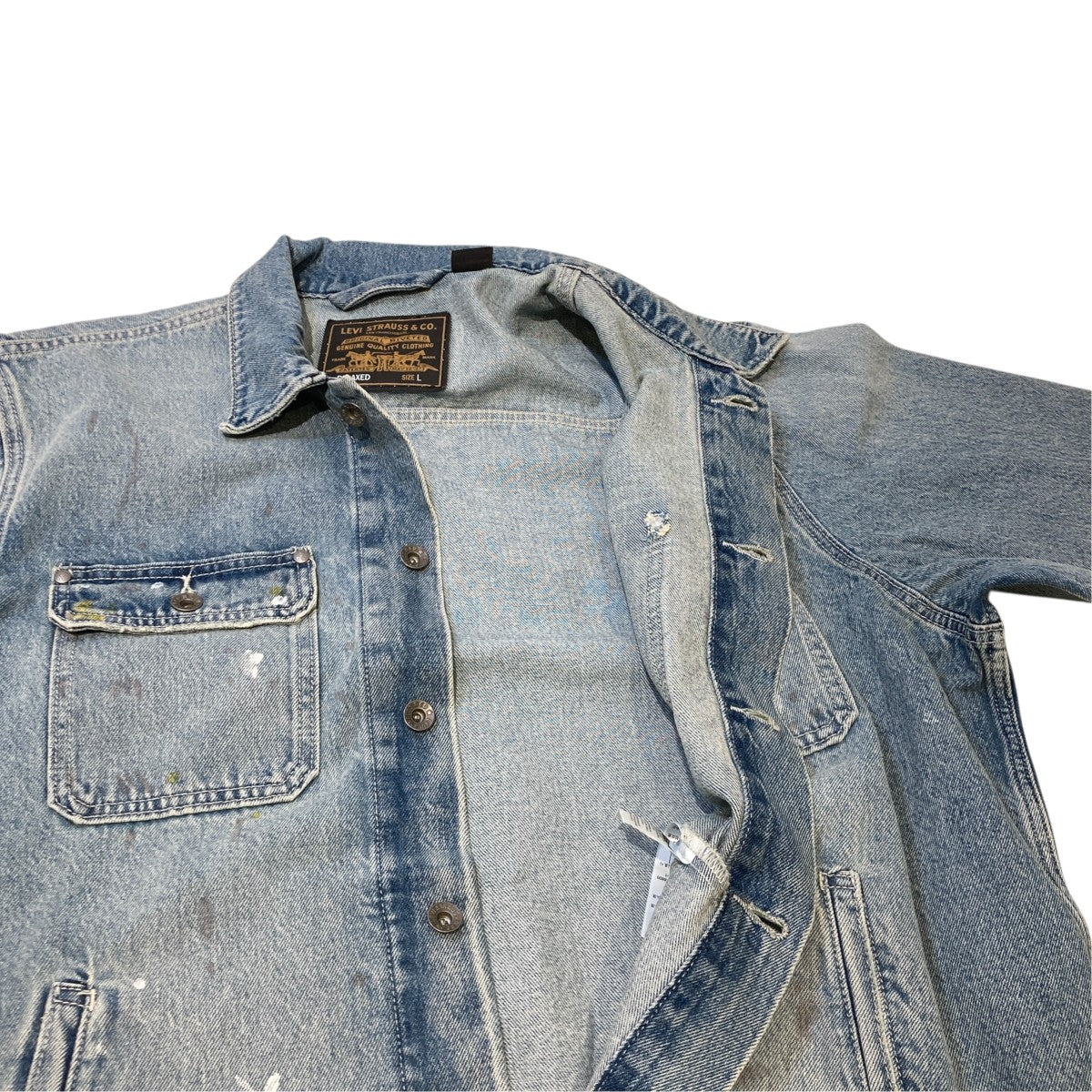 LEVI’S WORKWEAR SUNRISEデニムジャケットA4820-0031 古着・中古-8枚目のアイテム画像