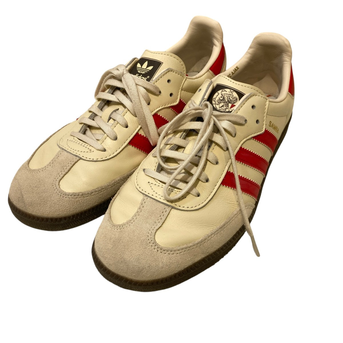 adidas originals×AJAX SAMBAスニーカーIE7684 古着・中古-1枚目のアイテム画像