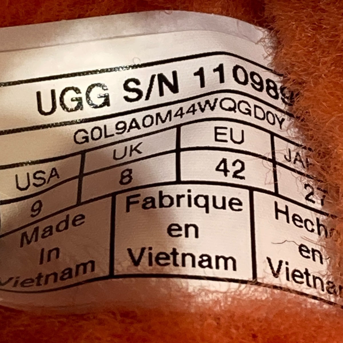 UGG×ECKHAUS LATTA BLOCK SLIDEサンダル1109892 古着・中古-7枚目のアイテム画像