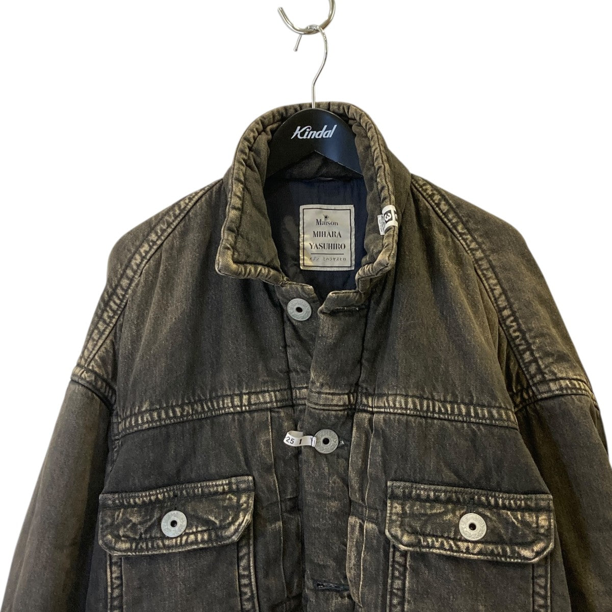 PUFFER DENIM JACKET中綿デニムジャケットA13BL026