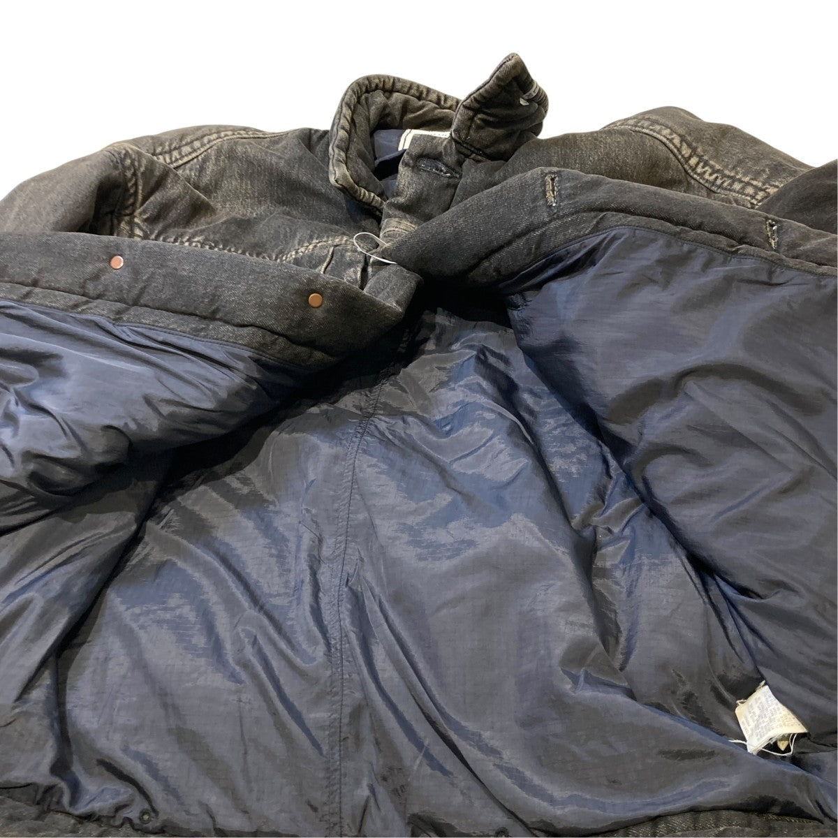 PUFFER DENIM JACKET中綿デニムジャケットA13BL026