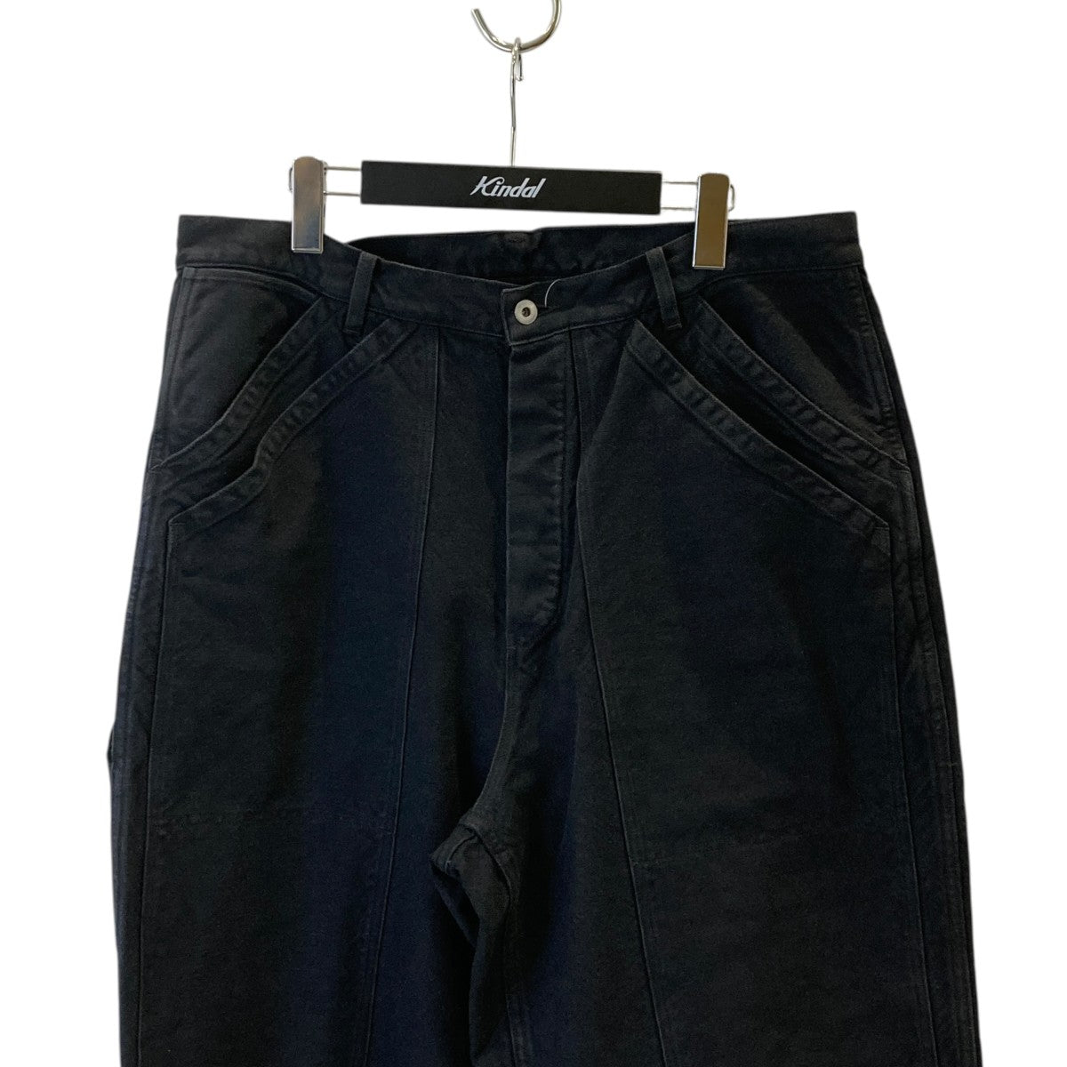 A．PRESSE Vintage Silk Hemp Double Knee Pantsデニムパンツ25AAP-04-07 古着・中古-2枚目のアイテム画像