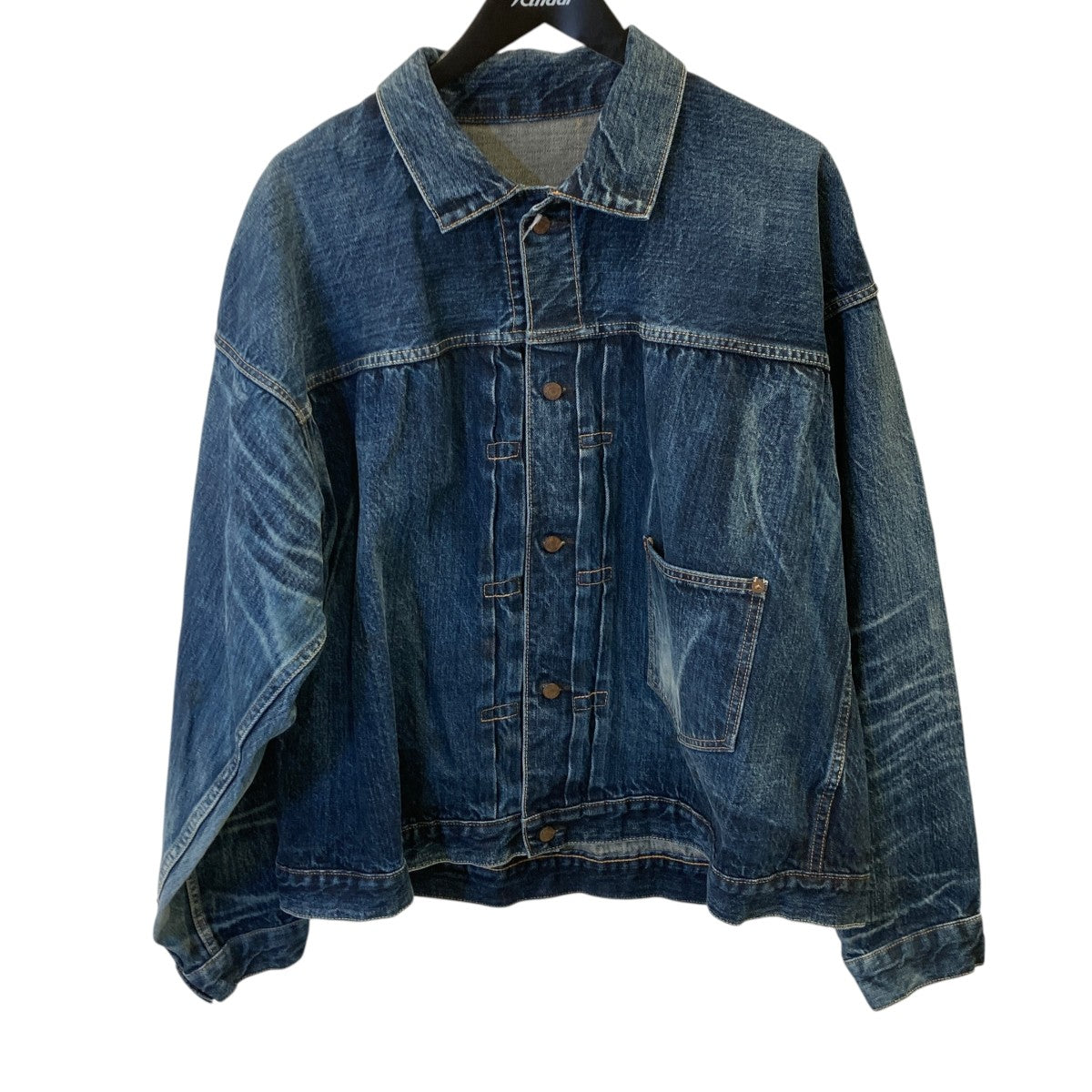 SAINT MICHAEL×BerBerJin 24SSFIRST DENIM JACKETデニムジャケットSM-YS8-0000-C72 古着・中古-1枚目のアイテム画像