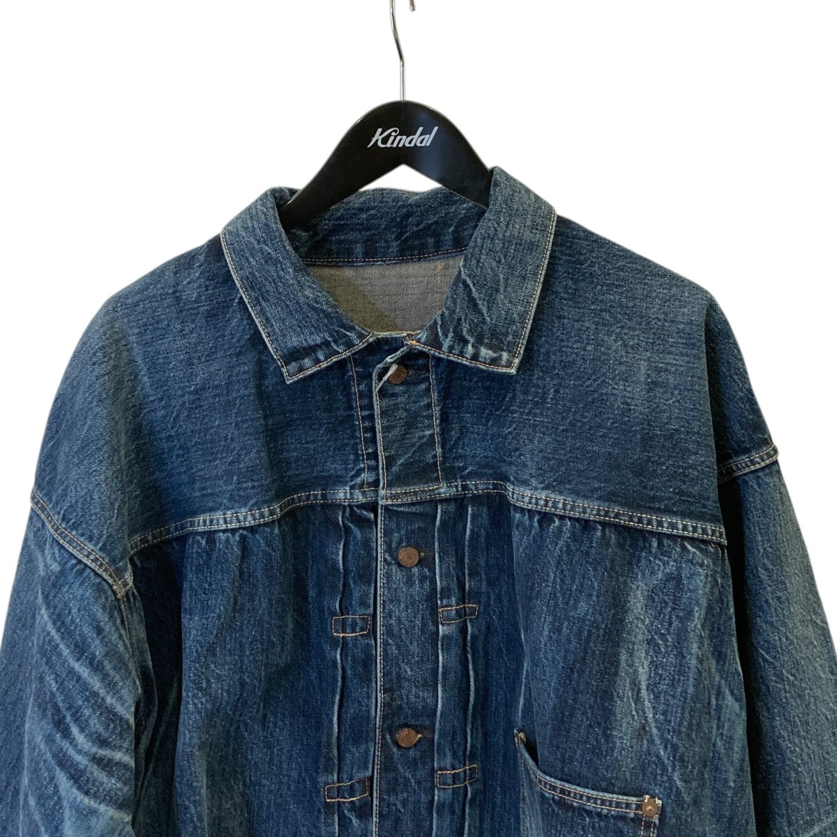 SAINT MICHAEL×BerBerJin 24SSFIRST DENIM JACKETデニムジャケットSM-YS8-0000-C72 古着・中古-2枚目のアイテム画像