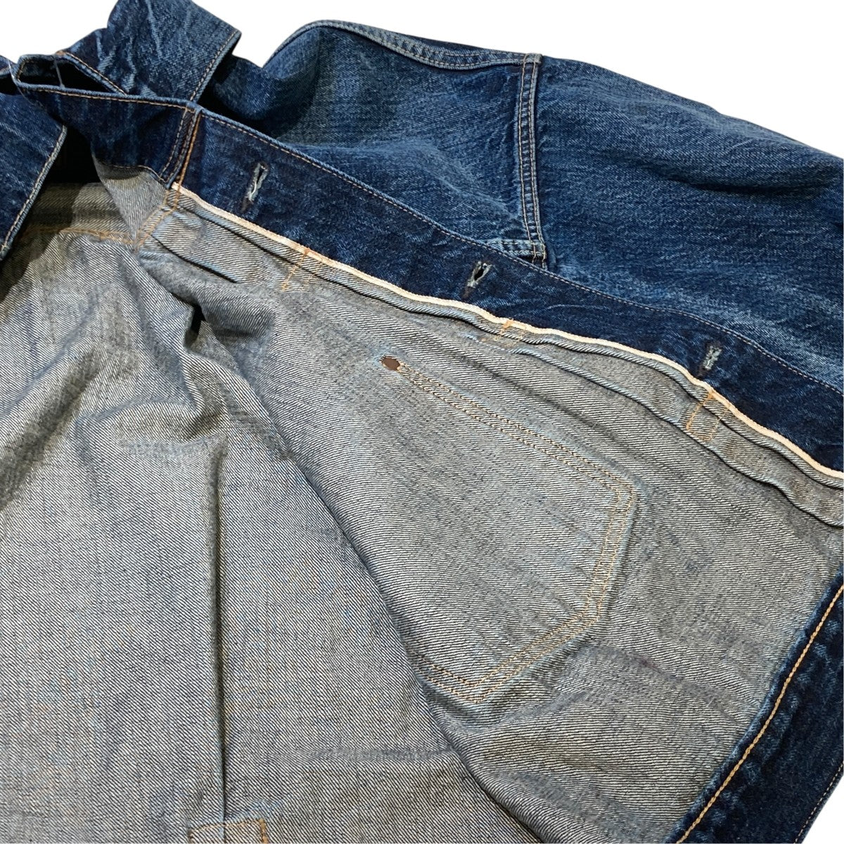 SAINT MICHAEL×BerBerJin 24SSFIRST DENIM JACKETデニムジャケットSM-YS8-0000-C72 古着・中古-7枚目のアイテム画像