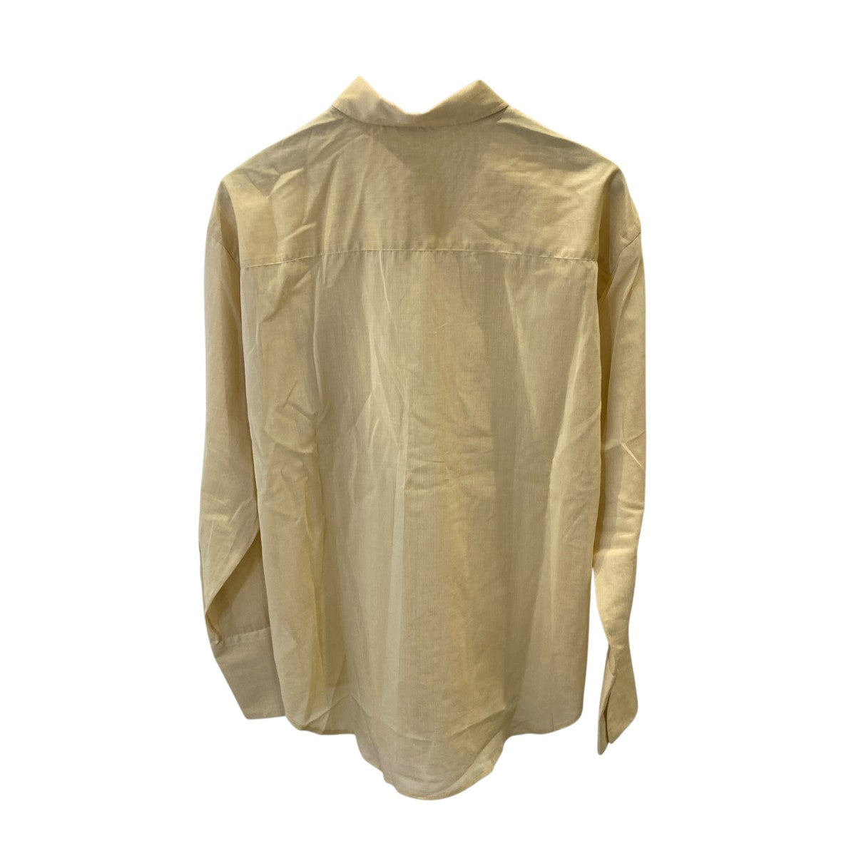 AURALEE HARD TWIST FINX ORGANDY SHIRT長袖シャツA24SS03VO 古着・中古-3枚目のアイテム画像