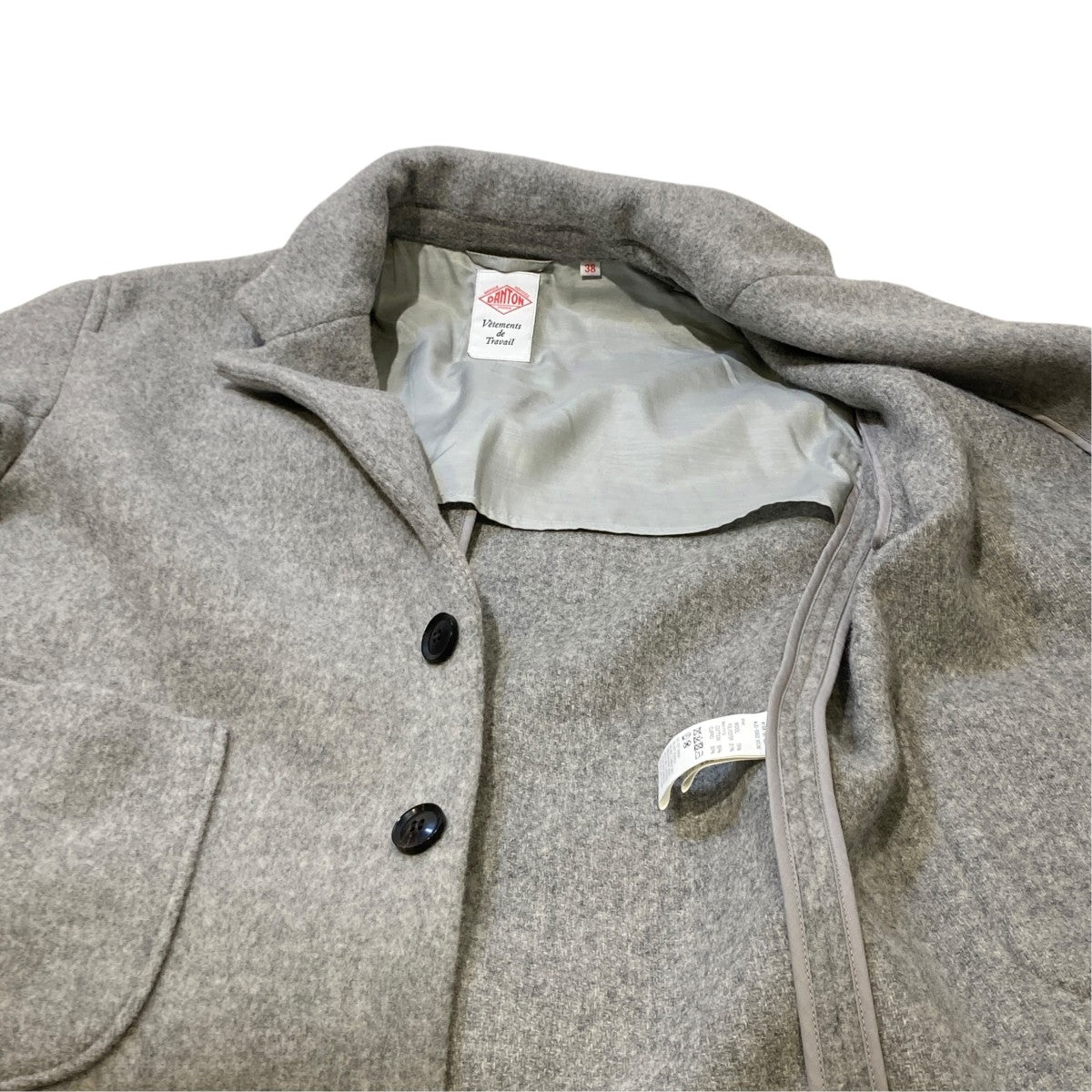 WOOL MOSSERチェスターコートJD-8902