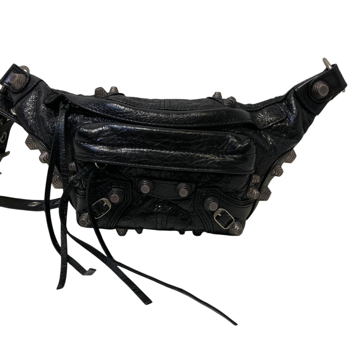 BALENCIAGA 製造番号なしルカゴールウエストバッグ742013 古着・中古-1枚目のアイテム画像