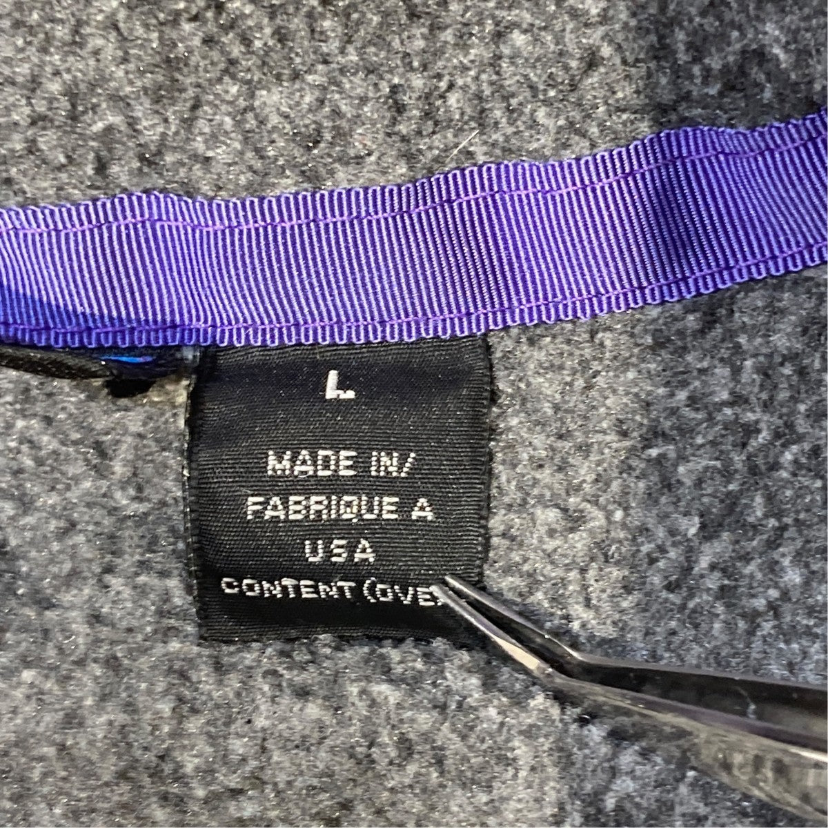 Patagonia 90s SYNCHILLA USA製 雪無しフリースジャケット703510 古着・中古-5枚目のアイテム画像