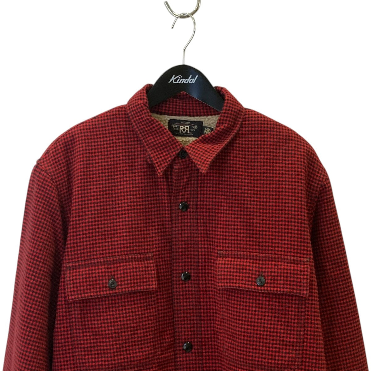 RRL 裏地ボアシャツジャケット 古着・中古-2枚目のアイテム画像
