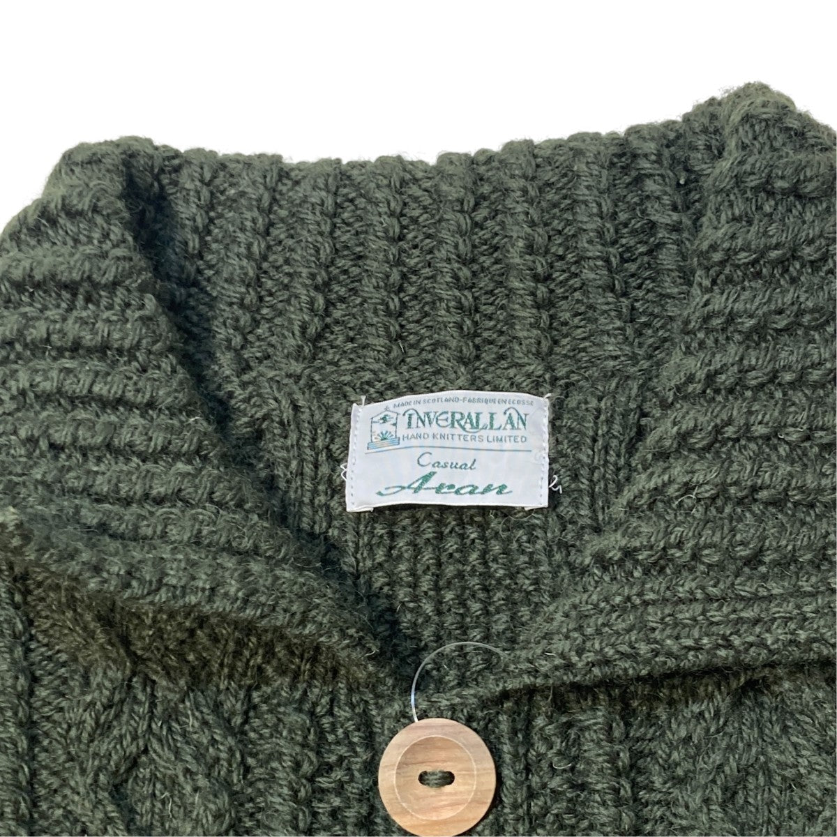 INVERALLAN ニットカーディガン 古着・中古-4枚目のアイテム画像