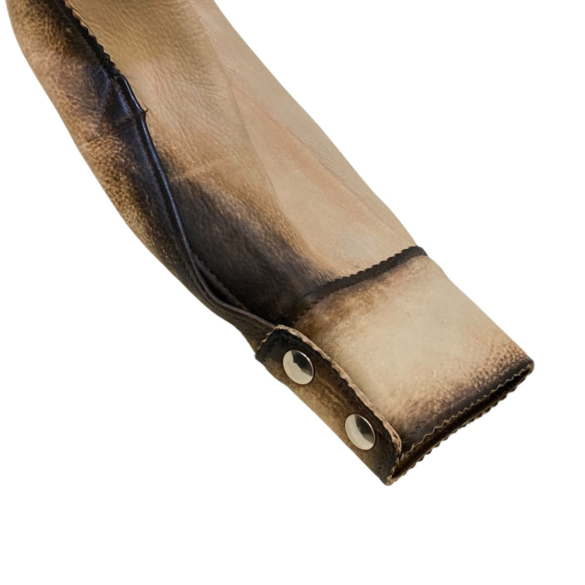FRONT STREET LEATHER フリンジレザーシャツ