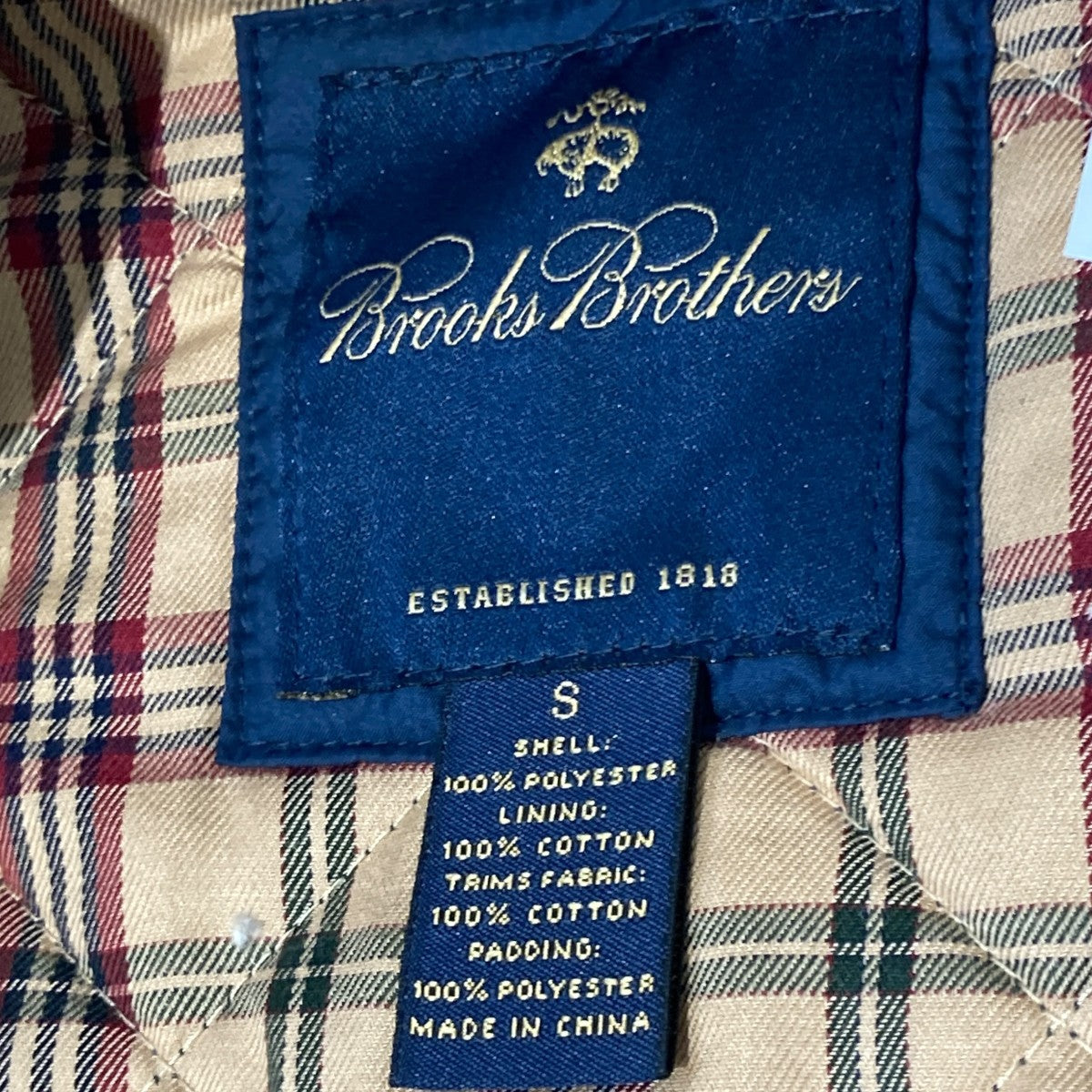 BROOKS BROTHERS キルティングベスト 古着・中古-5枚目のアイテム画像