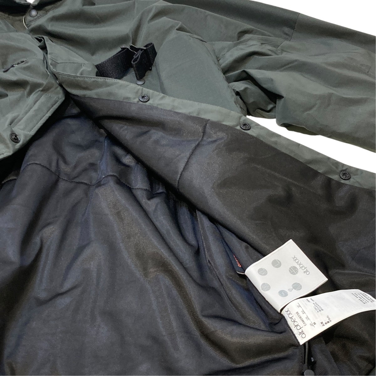 Insuluted air shirts   PERTEX double weave中綿ジャケットEAM24IT56