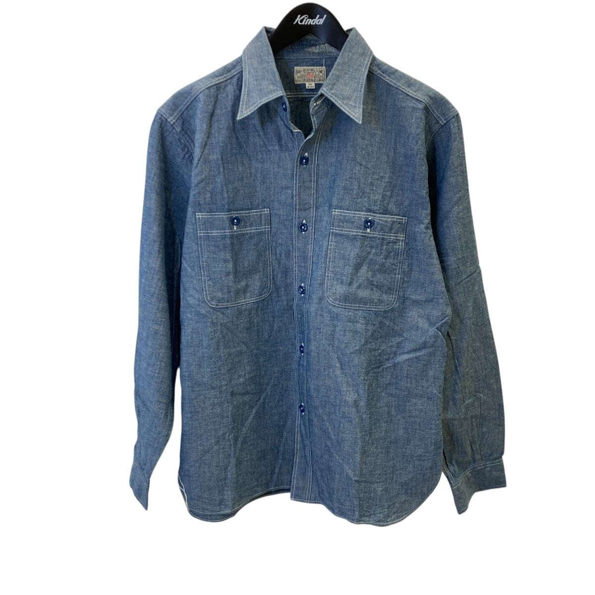 BLUE CHAMBRAY WORK SHIRTシャンブレーシャツBR25995