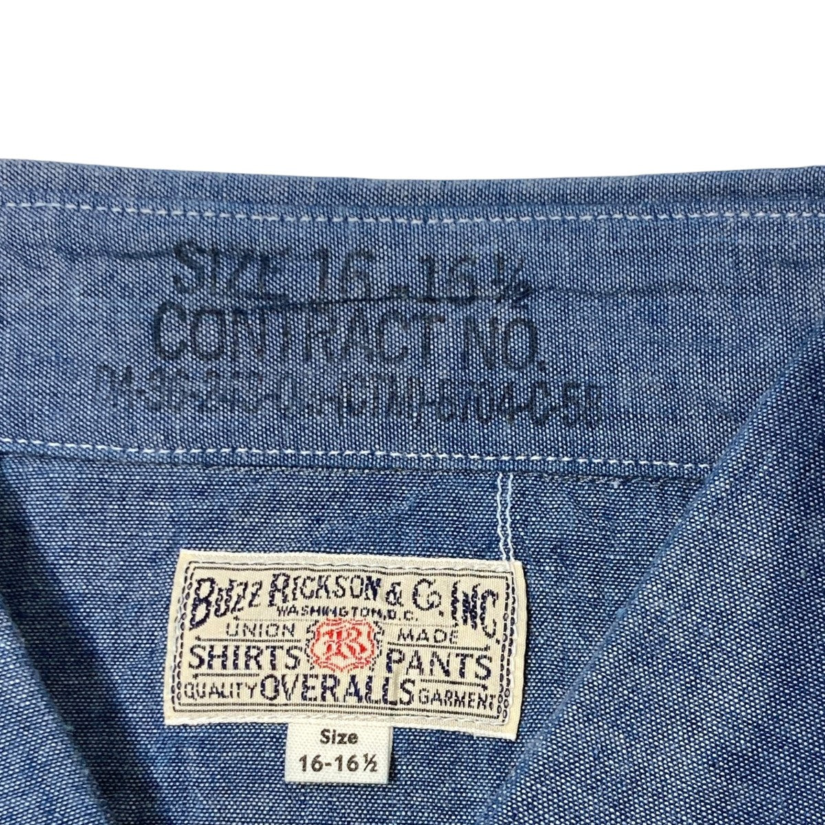 BLUE CHAMBRAY WORK SHIRTシャンブレーシャツBR25995