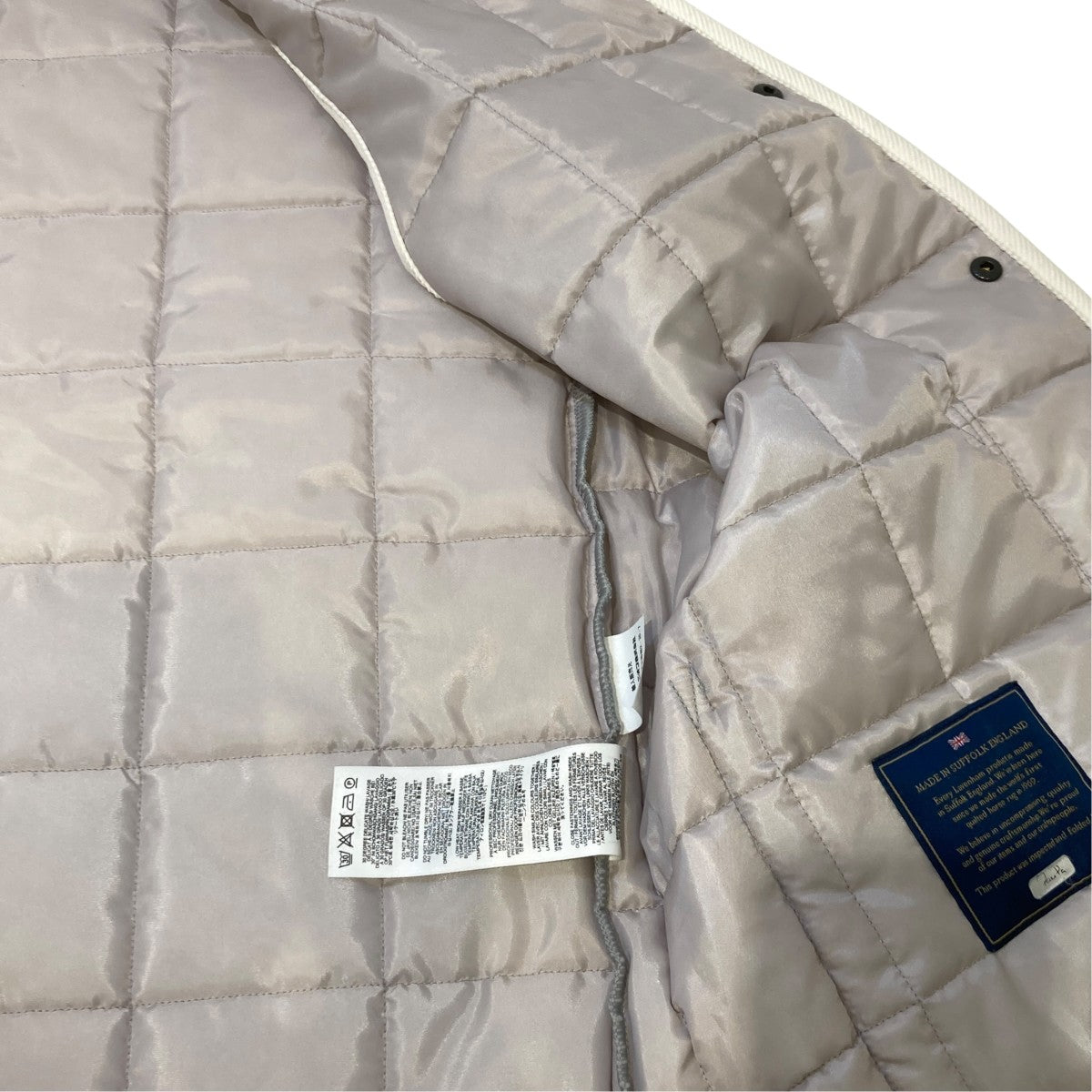 LAVENHAM CONTRAST THORNHAM WOMENSキルティングベストLV6170 P86 古着・中古-6枚目のアイテム画像