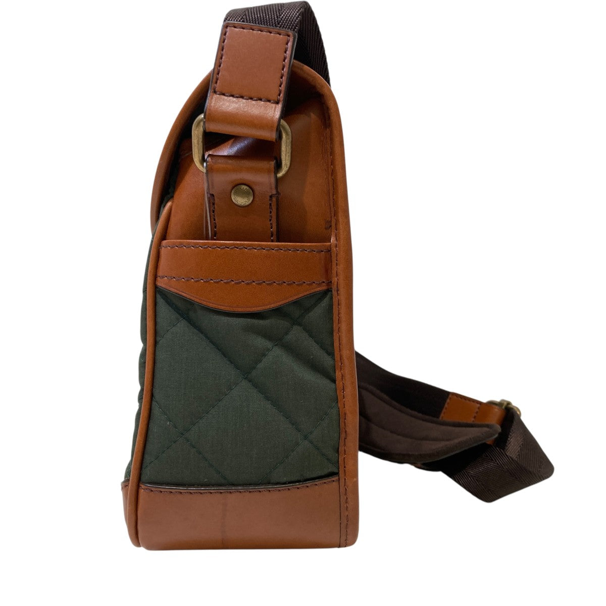 Somes Saddle キルティング レザーショルダーバッグ 古着・中古-3枚目のアイテム画像