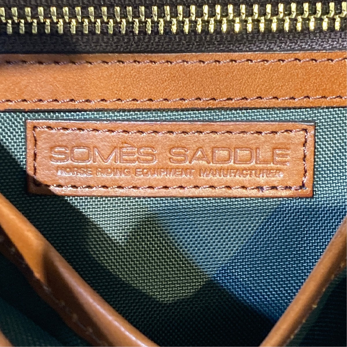 Somes Saddle キルティング レザーショルダーバッグ 古着・中古-7枚目のアイテム画像