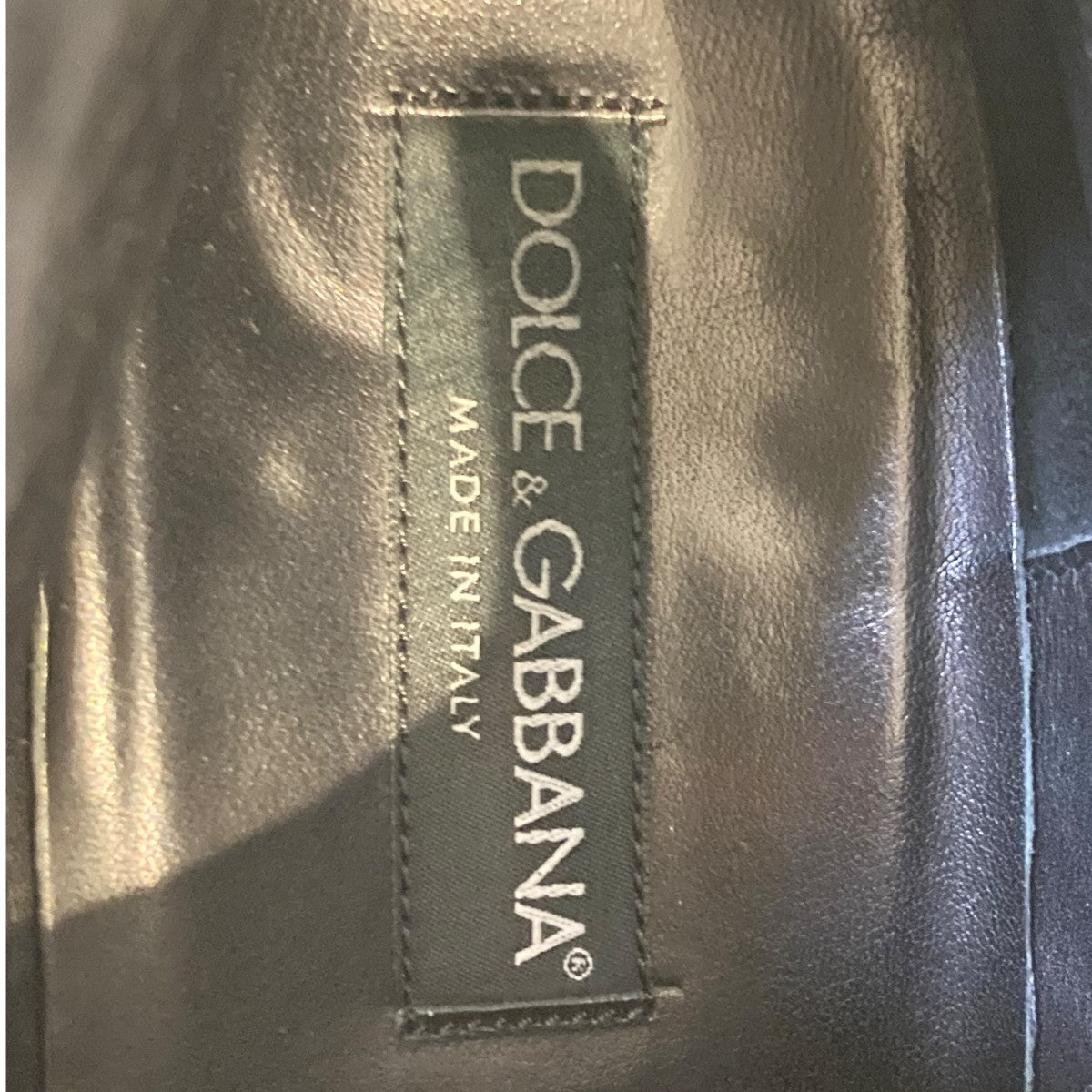DOLCE ＆ GABBANA 加工レースアップブーツCA5342 古着・中古-8枚目のアイテム画像