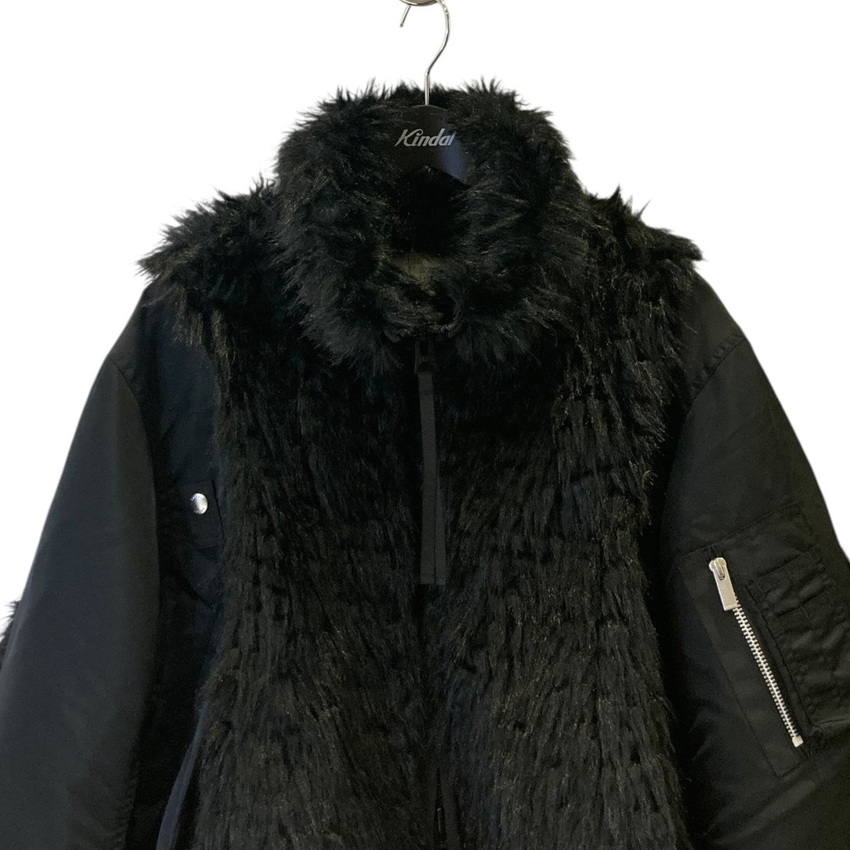Faux Fur x Nylon Blousonジャケット24-07604