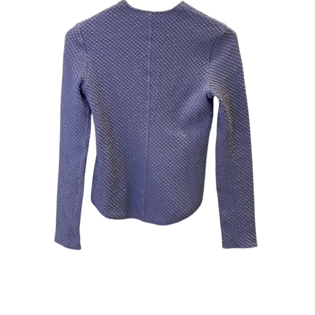 Shirring Jersey Jacquard TopロングスリーブカットソーMM24SS-JS014