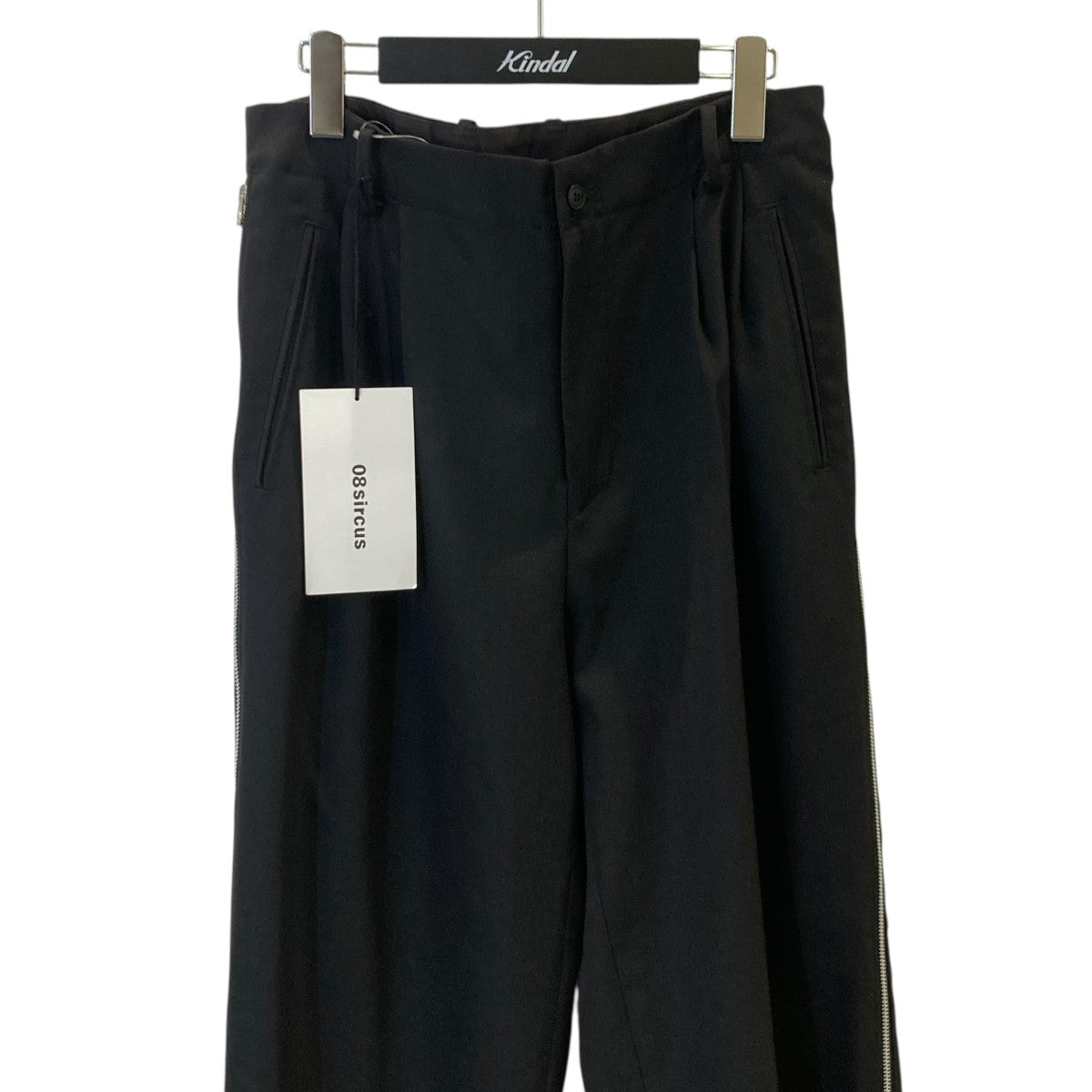 Dobby cloth side zip pantsパンツS24AW-PT07