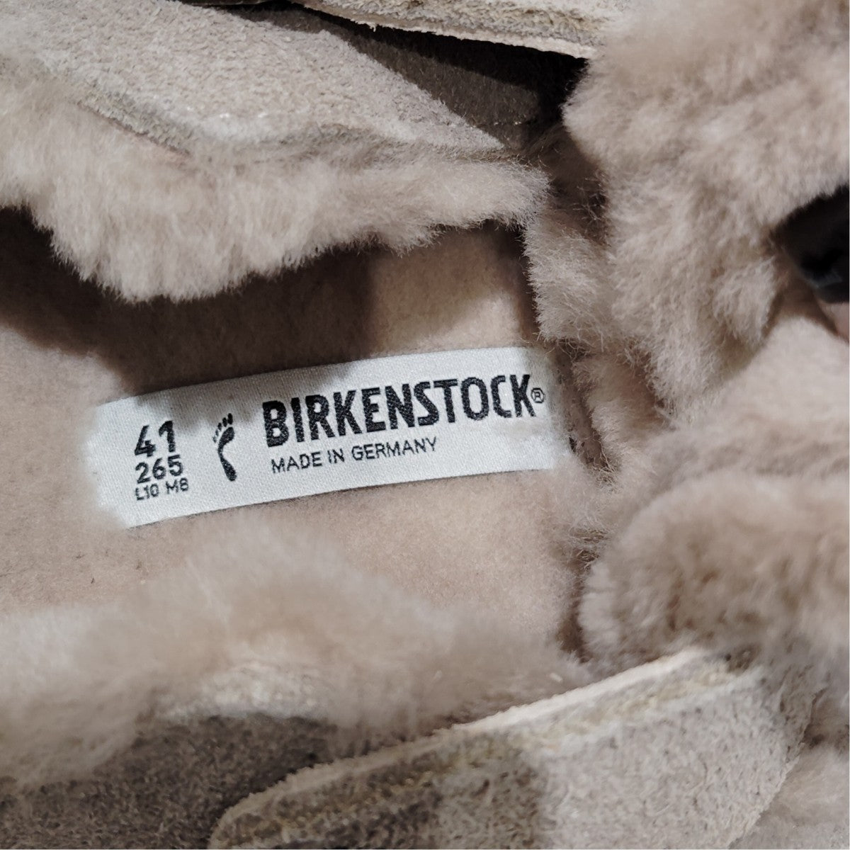BIRKENSTOCK Boston Shearlingサボサンダル 古着・中古-7枚目のアイテム画像