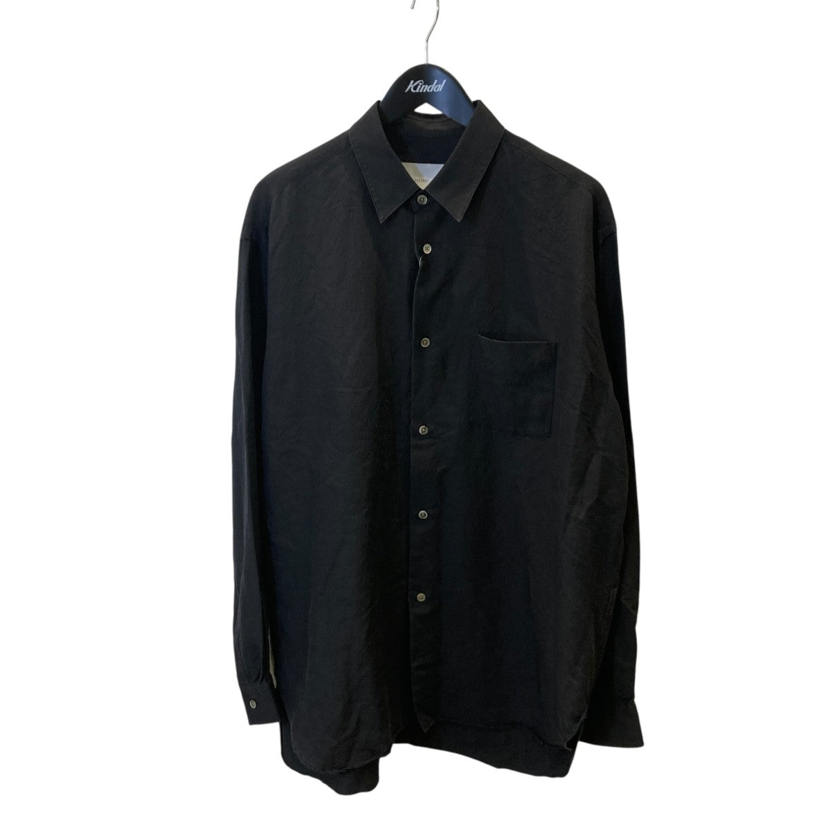 SILK REGULAR COLLAR SHIRT長袖シャツST.1283