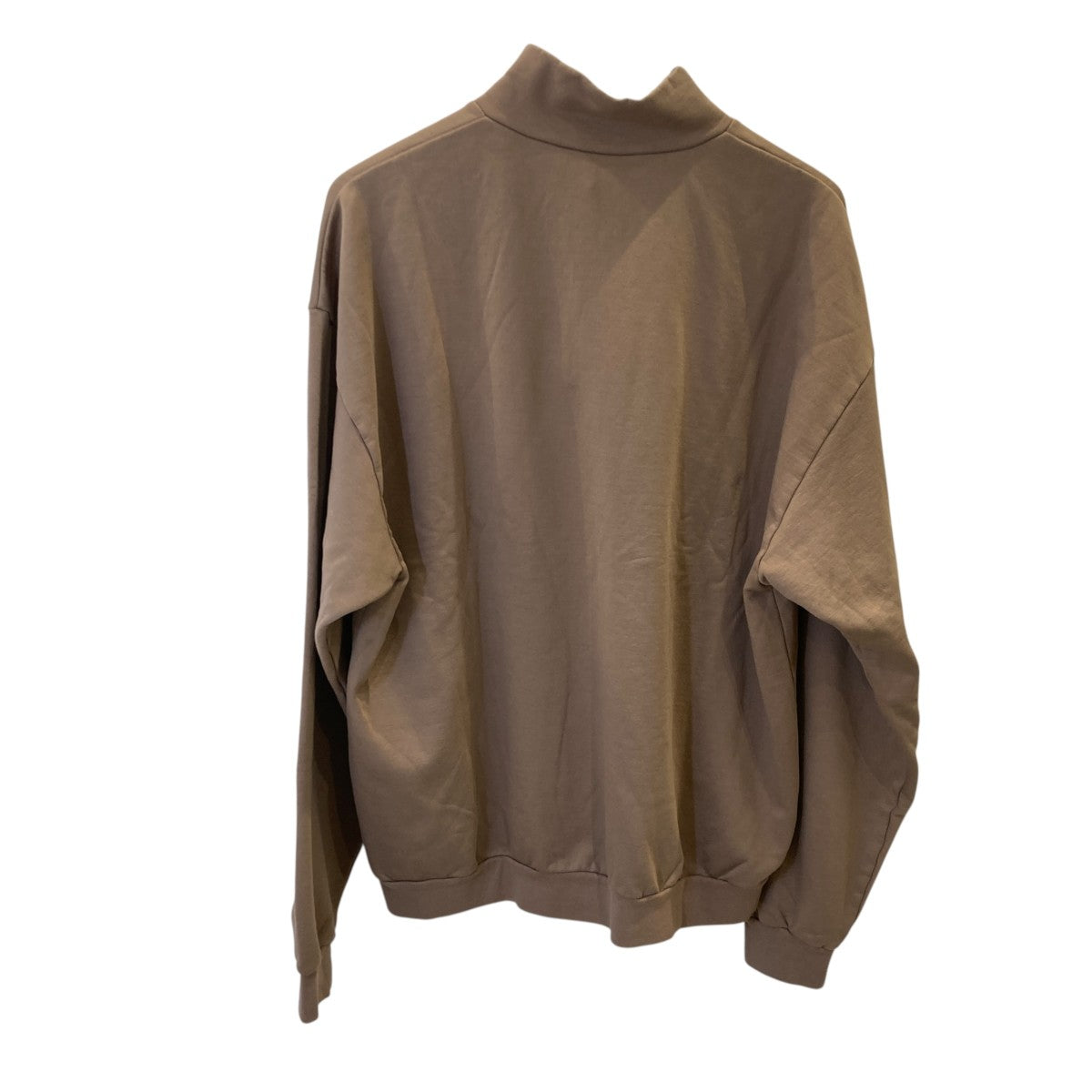 ELASTIC HIGH GAUGE SWEAT HALF ZIP P OハーフジップスウェットA24AP01NU