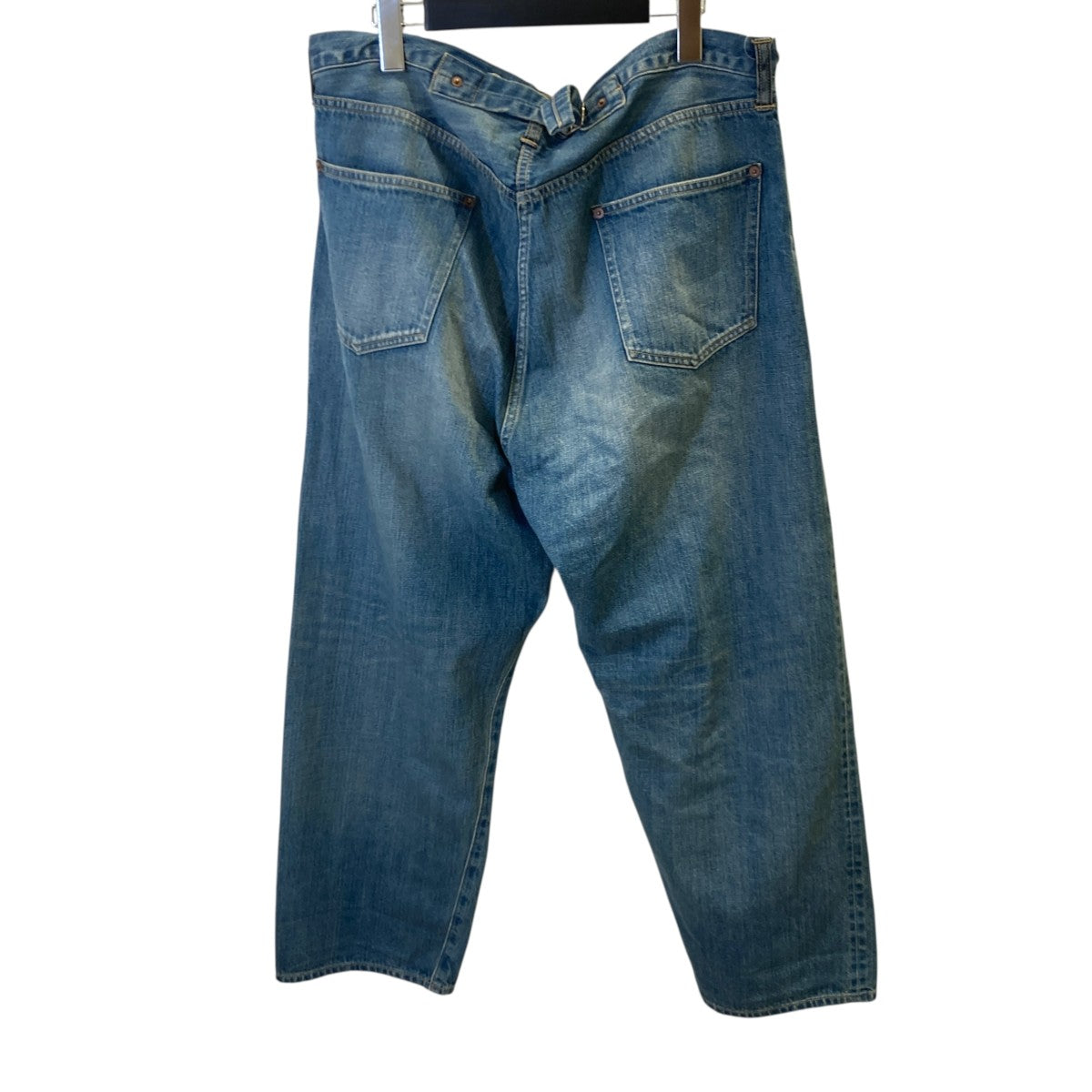 A．PRESSE(アプレッセ) No．22 Washed Wide Denim Pantsデニムパンツ