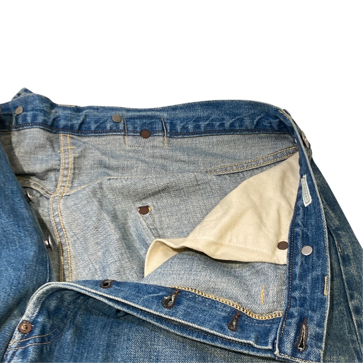 A．PRESSE(アプレッセ) No．22 Washed Wide Denim Pantsデニムパンツ