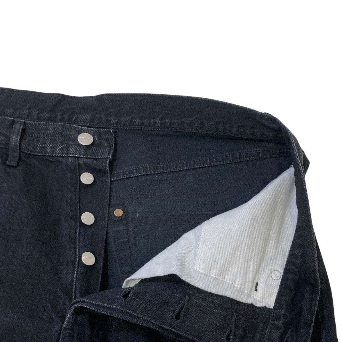 Selvage Denim Five Pocket wide Straight PantsデニムパンツGU261-40059DB