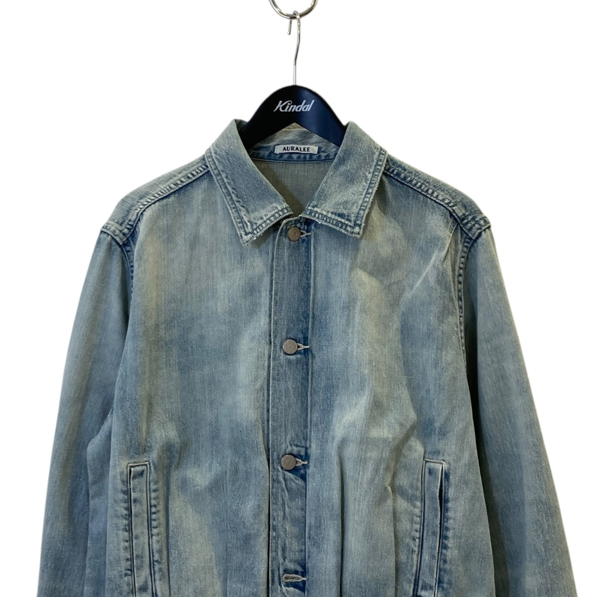 FADED SELVEDGE LIGHT DENIM BLOUSONデニムジャケットA26SB01DE