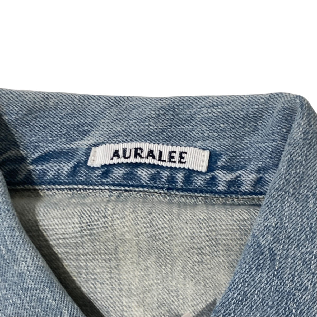 FADED SELVEDGE LIGHT DENIM BLOUSONデニムジャケットA26SB01DE